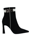 Pollini Ankle Boots In Black