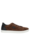 Dolce & Gabbana Sneakers In Brown