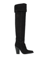 PHILOSOPHY DI LORENZO SERAFINI PHILOSOPHY DI LORENZO SERAFINI WOMAN BOOT BLACK SIZE 7 SOFT LEATHER