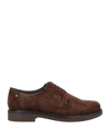 Pollini Lace-up Shoes In Brown