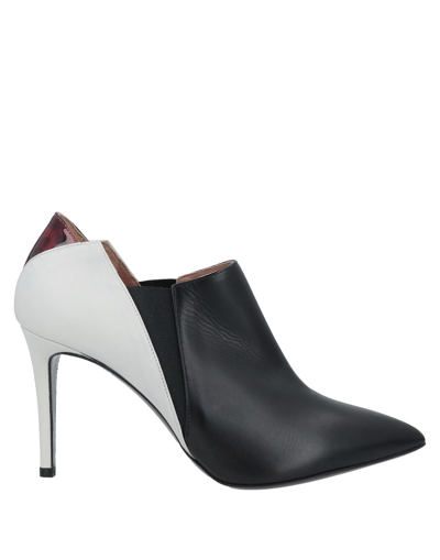 Pollini Ankle Boots In Black