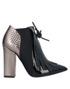 Studio Pollini Ankle Boots In Black