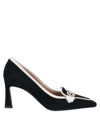 Pollini Loafers In Black