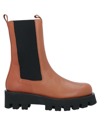 Paloma Barceló Ankle Boots In Tan