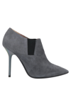 Pollini Ankle Boots In Grey