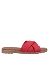 Woz? Woman Sandals Red Size 7 Soft Leather