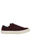 Tom Ford Sneakers In Deep Purple