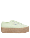 Superga Sneakers In Light Green