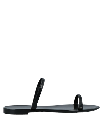 Stuart Weitzman Sandals In Black
