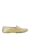 Tod's Loafers In Sage Green