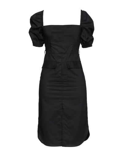 Pinko Midi Dresses In Black