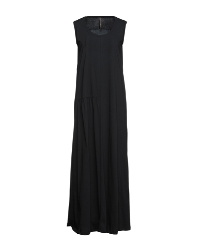 Manila Grace Long Dresses In Black