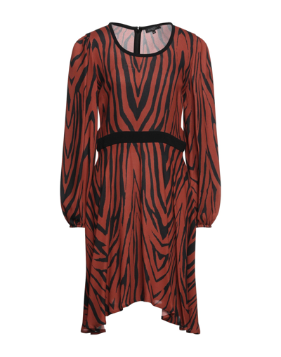 Antonelli Midi Dresses In Brown