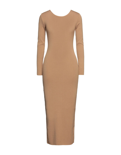 Akep Midi Dresses In Beige