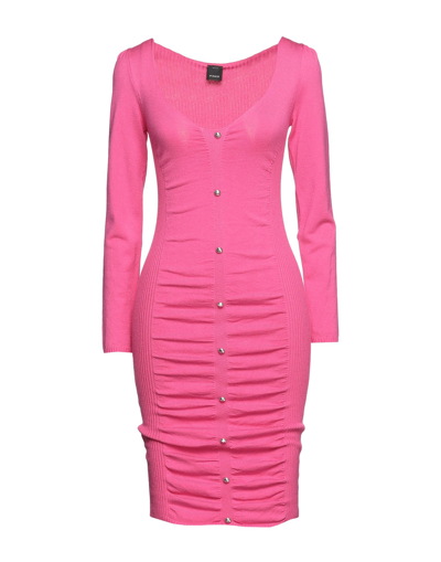 Pinko Midi Dresses In Pink