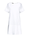 Les Copains Short Dresses In White