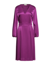 Momoní Midi Dresses In Purple