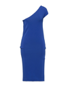 SPORTMAX SPORTMAX WOMAN MINI DRESS BRIGHT BLUE SIZE XL VISCOSE, ELASTANE, POLYAMIDE