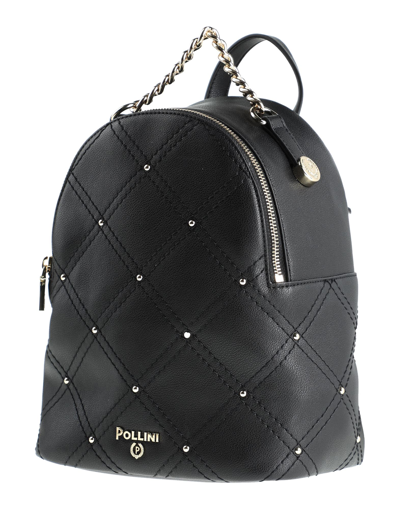 Pollini Backpacks In Black