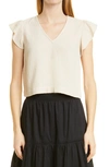 RAILS MILEY FLUTTER SLEEVE TOP