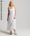 Superdry Women's Studios Woven Maxi Dress White