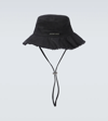 Jacquemus Black Le Splash 'le Bob Artichaut' Bucket Hat In Black