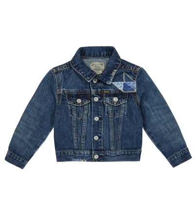 Polo Ralph Lauren Kids' Toddler Girls Denim Trucker Jacket In Marcella Wash