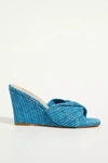 Silent D Katia Wedges In Blue