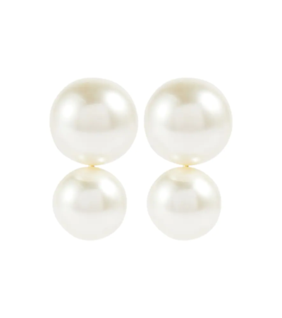 Jennifer Behr Women's Gretel Faux Pearl Earrings In White