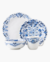 Juliska Iberian Journey Indigo Four-piece Place Setting