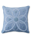 Juliska Berry & Thread Chambray Throw Pillow - 18in | Velvet/linen