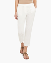 Theory Thaniel Approach Cropped Pants In White