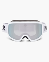 MONCLER WHITE SHIELD GOGGLES SUNGLASSES | PLASTIC