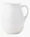 Juliska Le Panier Whitewash Pitcher - 2.5qt.