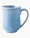 JULISKA BERRY & THREAD CHAMBRAY MUG