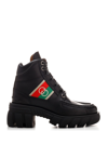 GUCCI GUCCI WOMEN'S BLACK OTHER MATERIALS BOOTS,663594DTNE01080 39