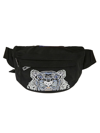 KENZO TIGER EMBROIDERED BELT BAG