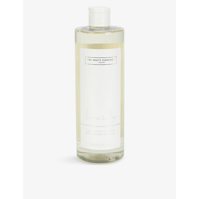 The White Company None/clear Lime & Bay Bath And Shower Gel Refill 500ml