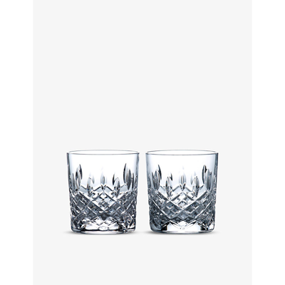 Waterford Highclere Crystal Tumbler Glasses Set Of Two