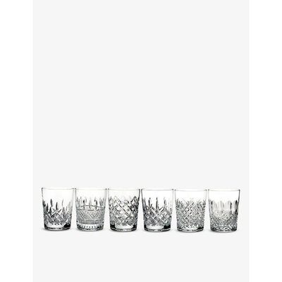 Waterford Lismore Connoisseur Heritage Crystal Whiskey Tumblers Set Of Six