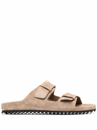 Officine Creative Taupe Agora 006 Sandals In L228 Toaste