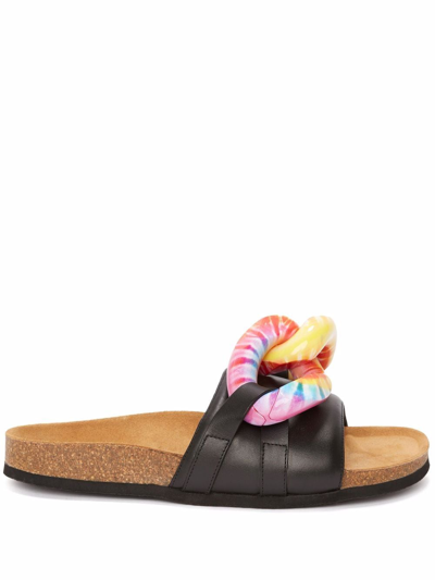 JW ANDERSON CHAIN SLIP-ON SLIDES