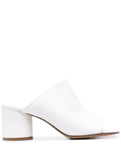 Maison Margiela 50mm Vegan Split-toe Mule Sandals In Breeze