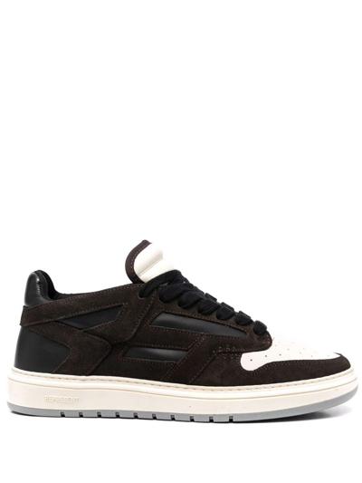 Represent Panelled Lace-up Sneakers In Brown