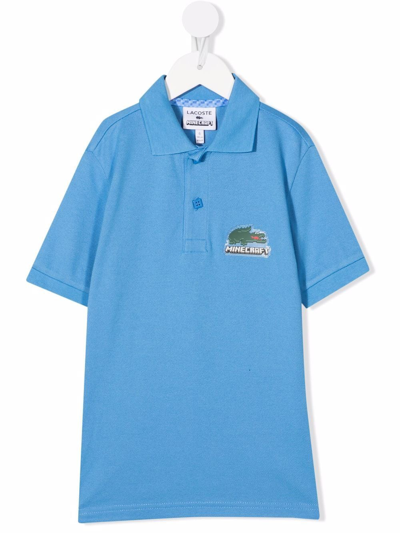 Lacoste Teen Boys Blue Polo Shirt