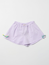 EMILIO PUCCI COTTON POPLIN SHORTS,357940038