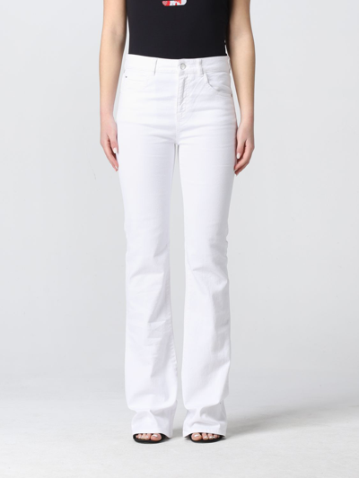 Emporio Armani Jeans In Cotton Denim In White