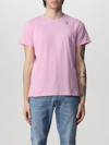 K-way T-shirt  Men In Pink