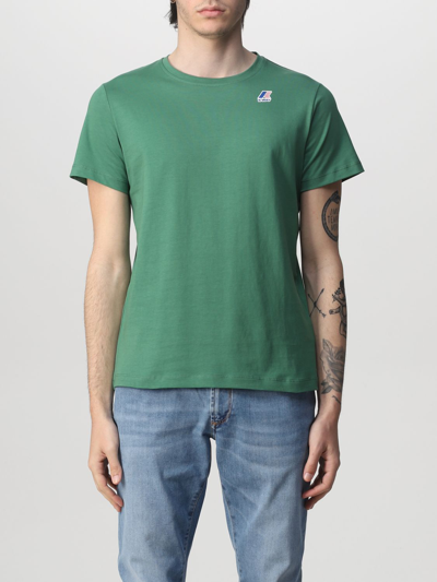 K-way T-shirt  Men Color Green In Green