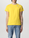 K-way T-shirt  Men Color Yellow
